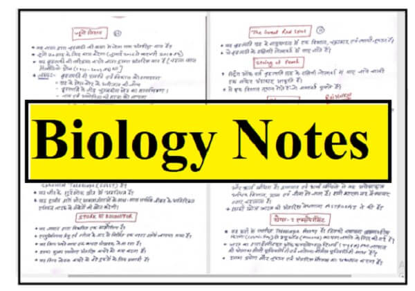 Biology Notes Download PDF Notes for NEET, 11th, 12th and Other Exams