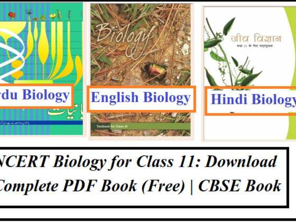 11th ncert biology pdf download