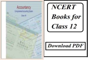 NCERT Books pdf Class 12 Accountancy