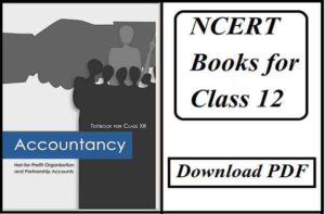 NCERT Books pdf Class 12 Accountancy in English Part 1