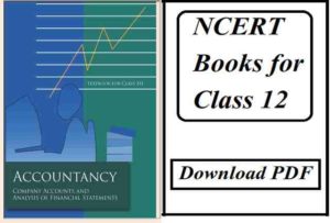 NCERT Books pdf Class 12 Accountancy in English Part 2