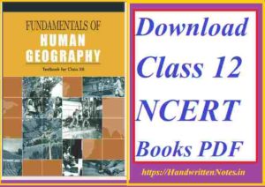 NCERT Class 12 Geography in English Part 1