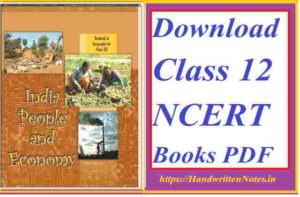 NCERT Class 12 Geography in English Part 2