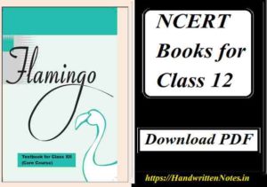 NCERT English books for class 12 Part 2