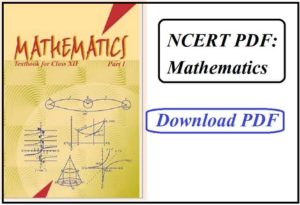 NCERT PDF Math Books