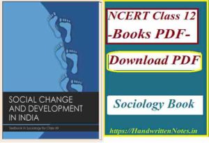 NCERT Sociology for class 12 in English Part 2