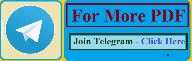 Join Telegram Channel Free to get more PDF