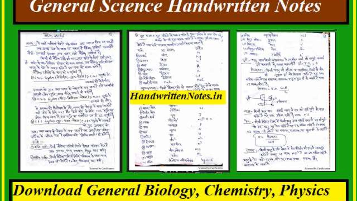 chemistry notes pdf download