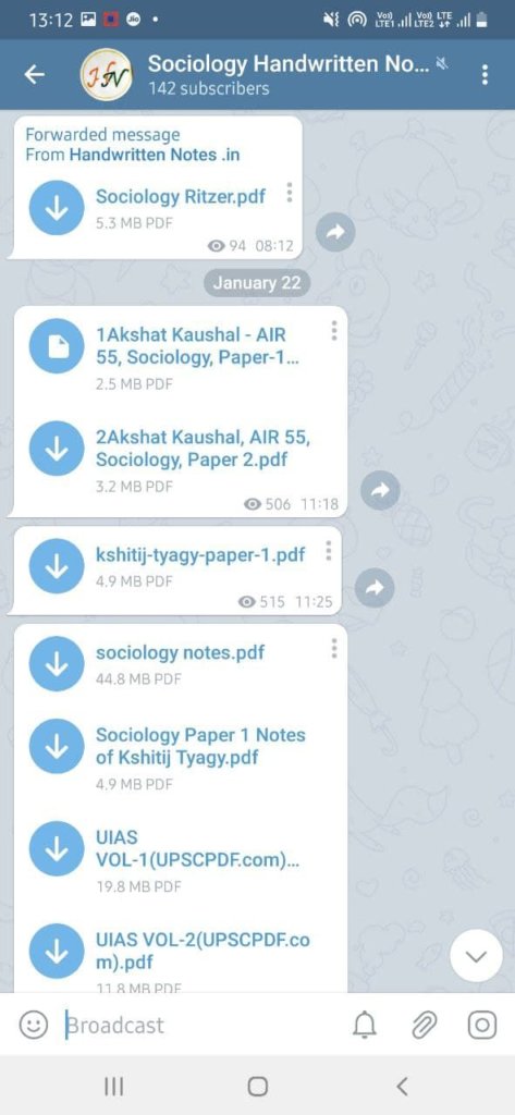 Best Telegram Channel for Sociology Study Notes 3
