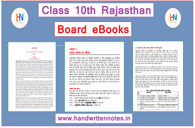 Download Rajasthan Board Class 10 Textbooks PDF For All Subjects
