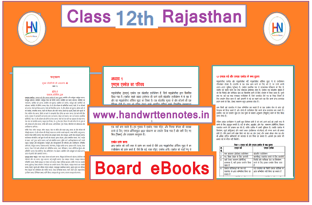 RBSE Books for Class 12 PDF Download | All Subjects