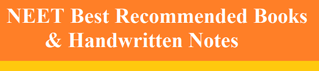 Recommended Books and Notes for NEET, JEE Mains and Advanced 2021-22