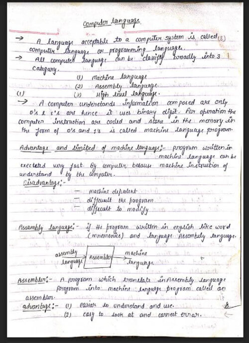 Microprocessor Handwritten Notes Download PDF