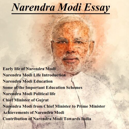 essay on narendra modi in 200 words